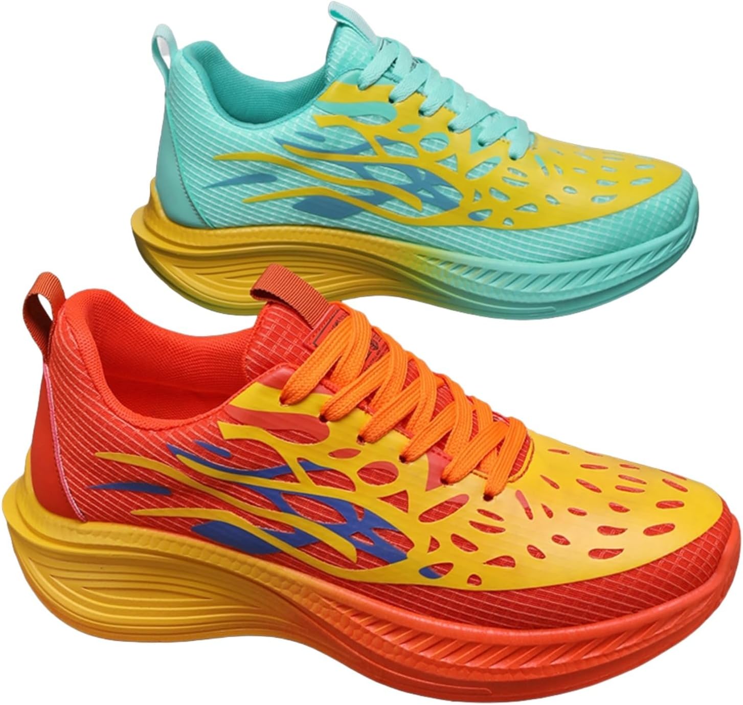 

Мужские модные кроссовки с цветными вставками, стильная спортивная обувь - идеально подходят для пробежек по дороге, тренировок и повседневной носки Kpdwfms