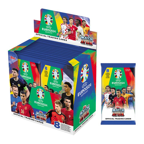 

Карточная игра Official Euro Match Attax 2024 Multipack