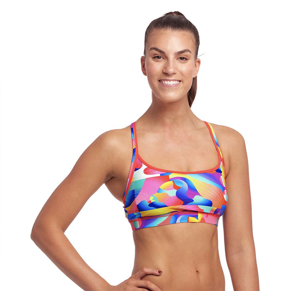 

Топ бикини Funkita Sports, разноцветный