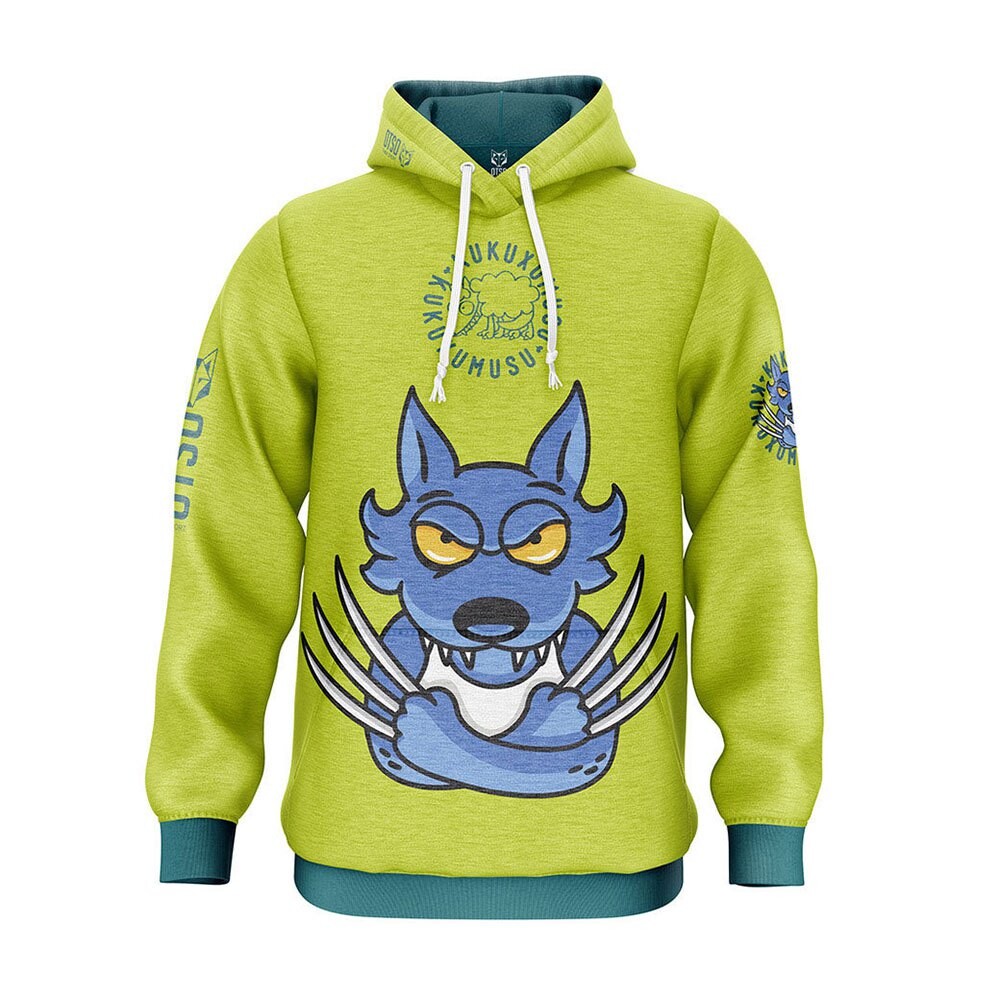

Худи Otso Kukuxumusu Wolfezno, зеленый
