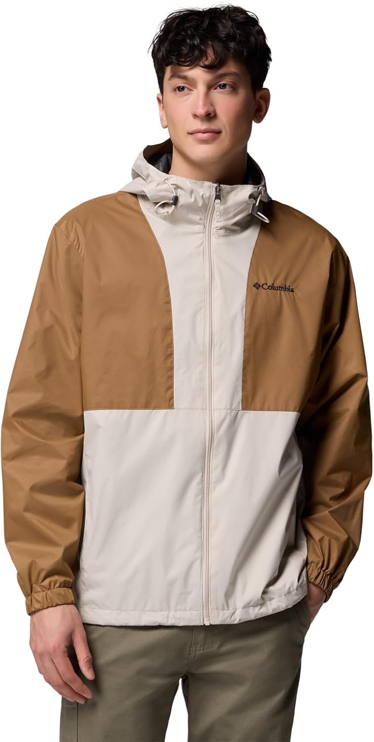 

Columbia мужская куртка Glenbrook Bend от дождя, Delta/Dark Stone