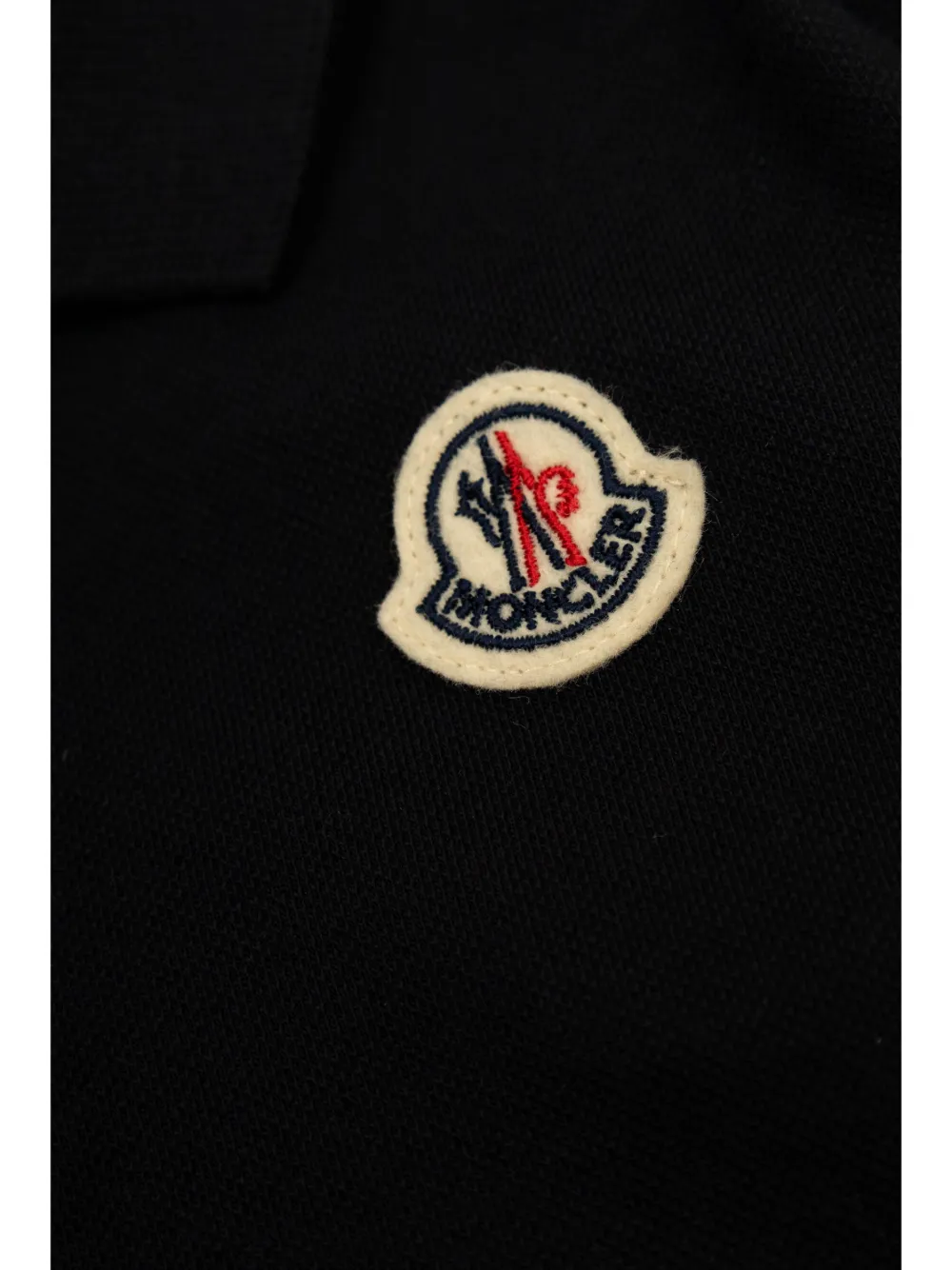 Рубашка поло с длинными рукавами Moncler Enfant, синий — фото 3