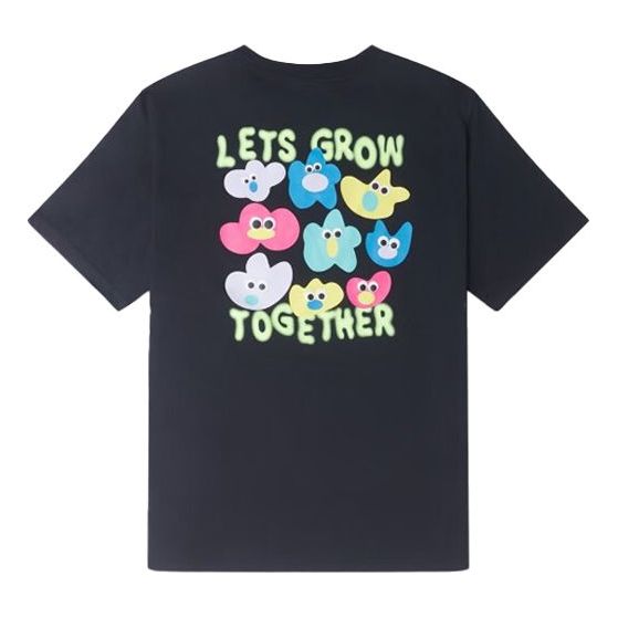 

Футболка grow together t-shirt 'black' Converse, черный