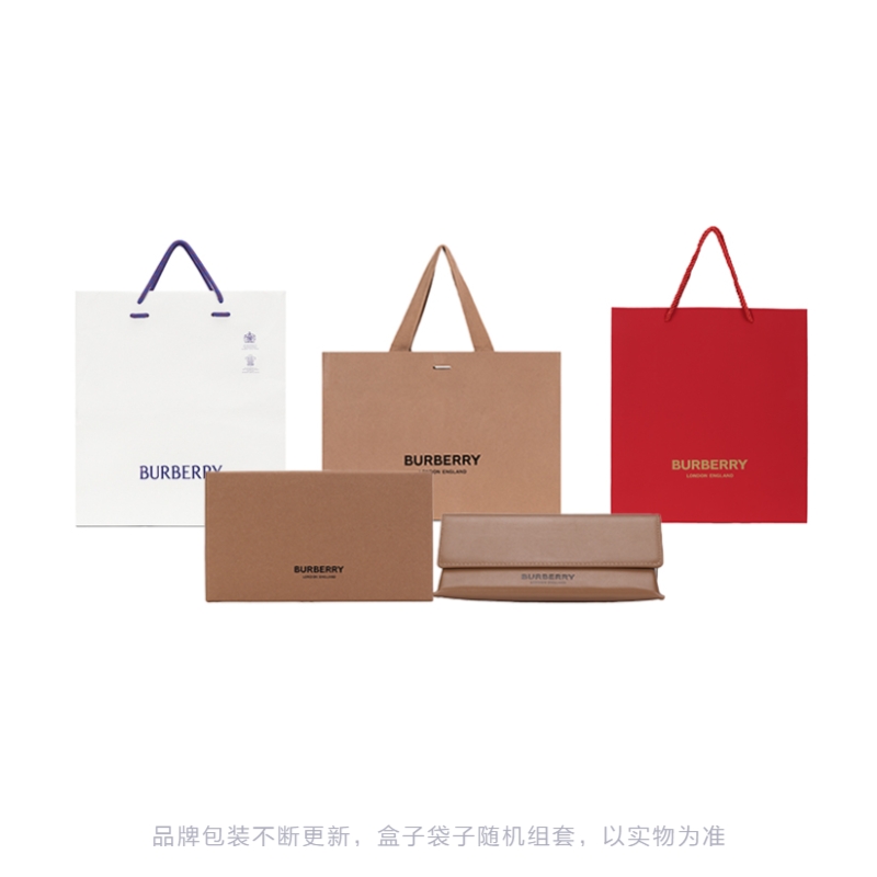 Burberry Пластиковая оправа кошачий глаз женские солнцезащитные очки, Dark Gray — фото 3