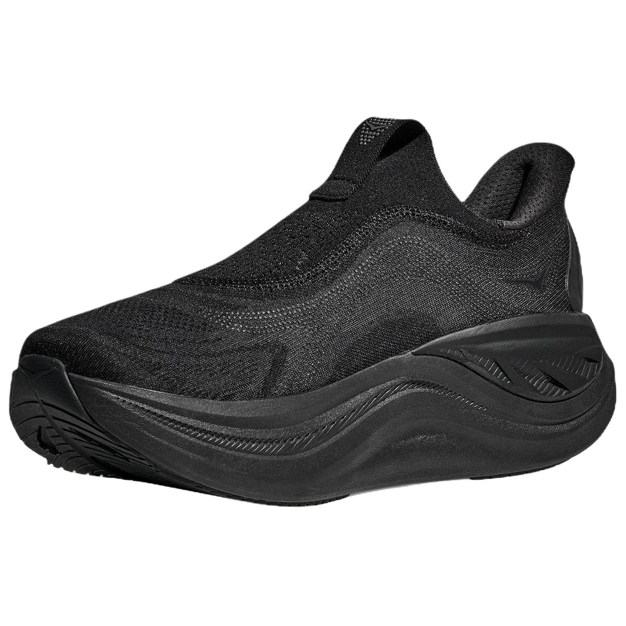 HOKA ONE ONE Нескользящие устойчивые к истиранию низкие повседневные кроссовки мужские black — фото 4
