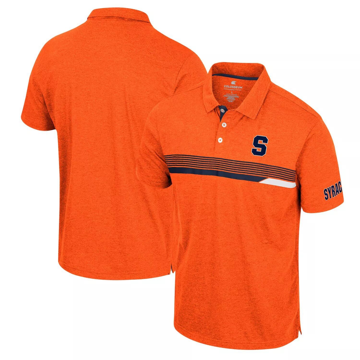

Мужская футболка-поло Orange Syracuse Orange No Issueo Colosseum