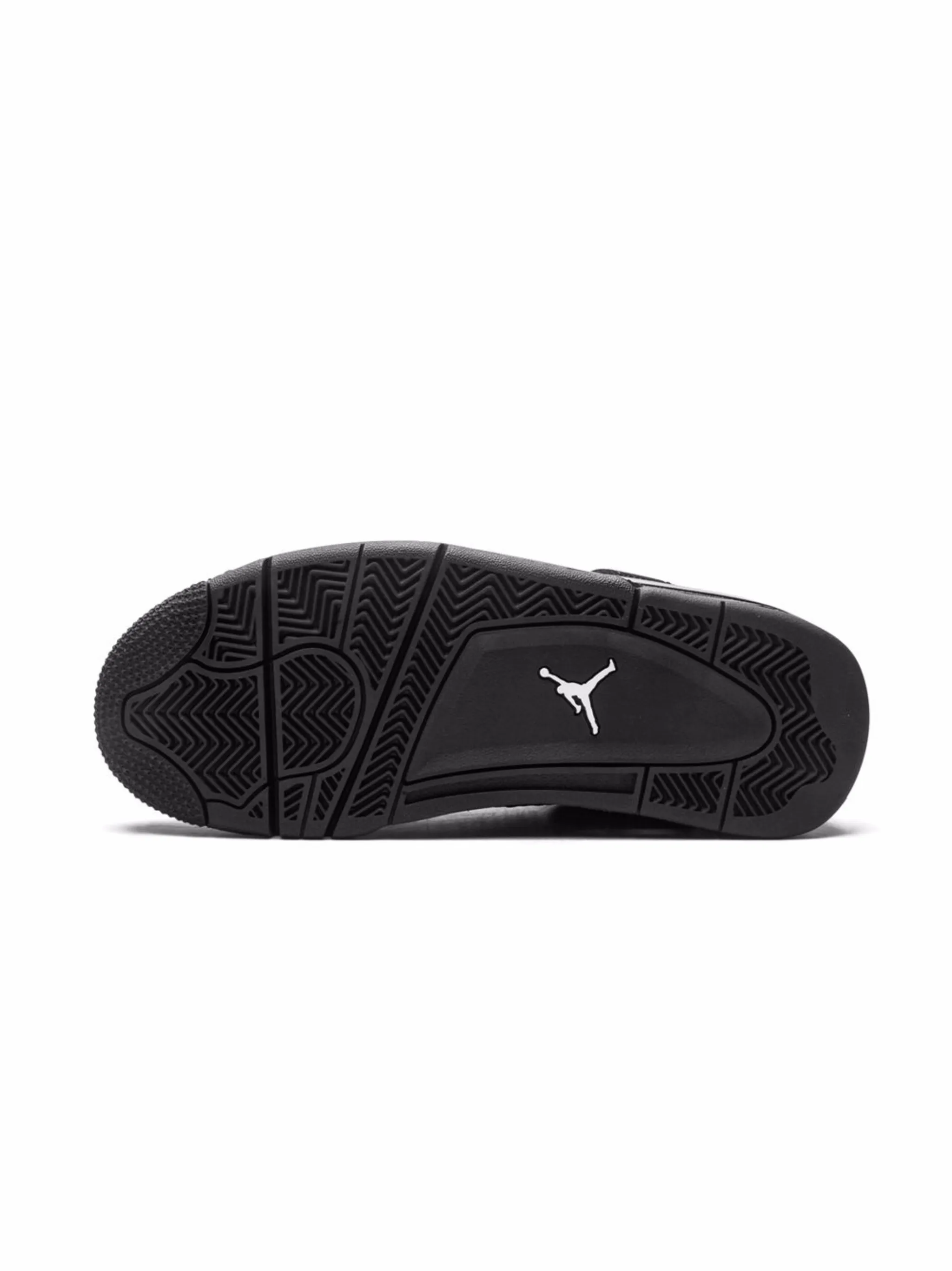 Кроссовки Air Jordan 4 Retro Jordan Kids, черный — фото 4