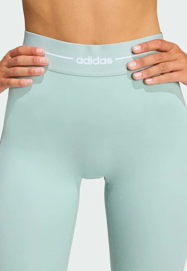 Леггинсы q1 hyg 1/1 л Adidas Performance, Sage — фото 4