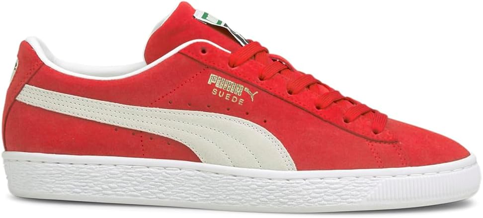 Мужские замшевые кроссовки PUMA Classic XXI, красно-белый