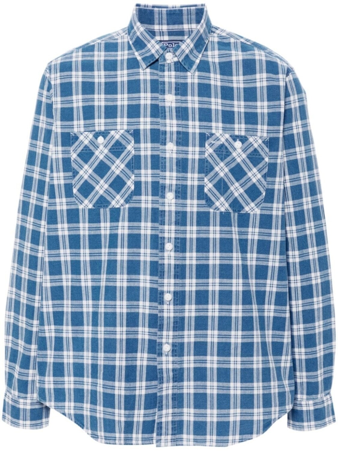 

Polo Ralph Lauren рубашка из хлопка в клетку, синий