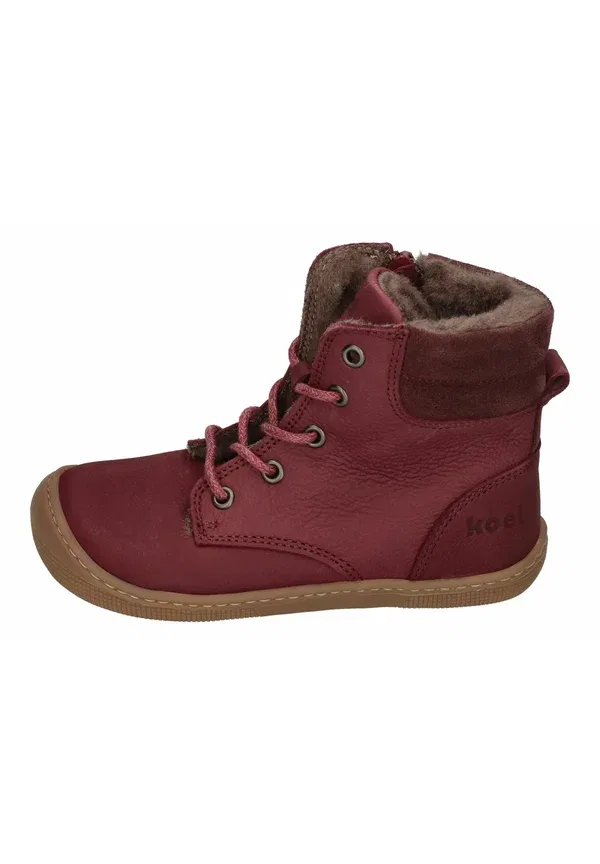 Сапоги зимние Warm Darius Barefoot Winter Boots Koel, бордовый