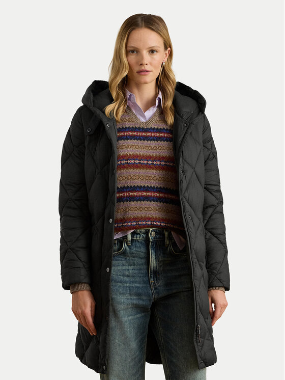 

Пуховик regular fit 297P04087001 Lauren Ralph Lauren, черный