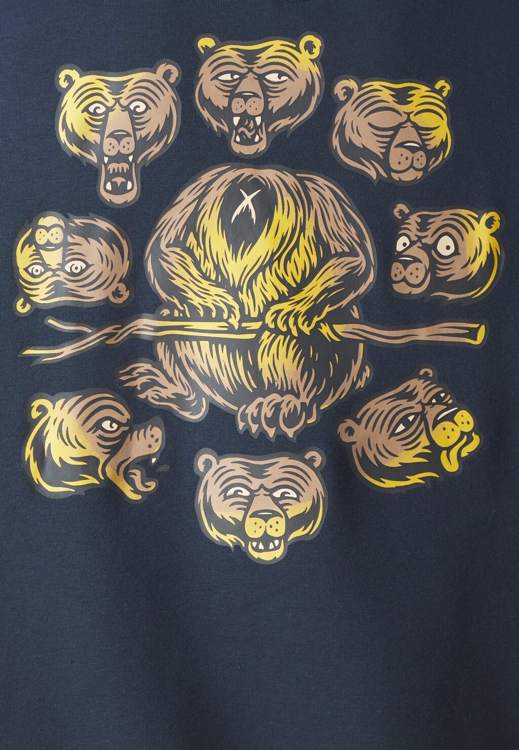 

Толстовка с капюшоном BEAR WITH ME HOOD UNISEX Element, темно-синий