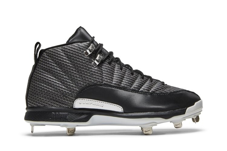

Кроссовки Air Jordan 12 Retro MCS 'Grey Black', серый