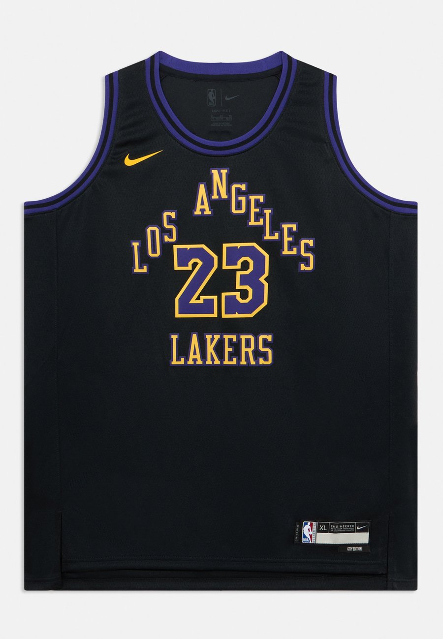 

Топ Nike Performance NBA LOS ANGELES LAKERS LEBRON JAMES BOYS CITY EDITION SWINGMAN UNISEX, Black
