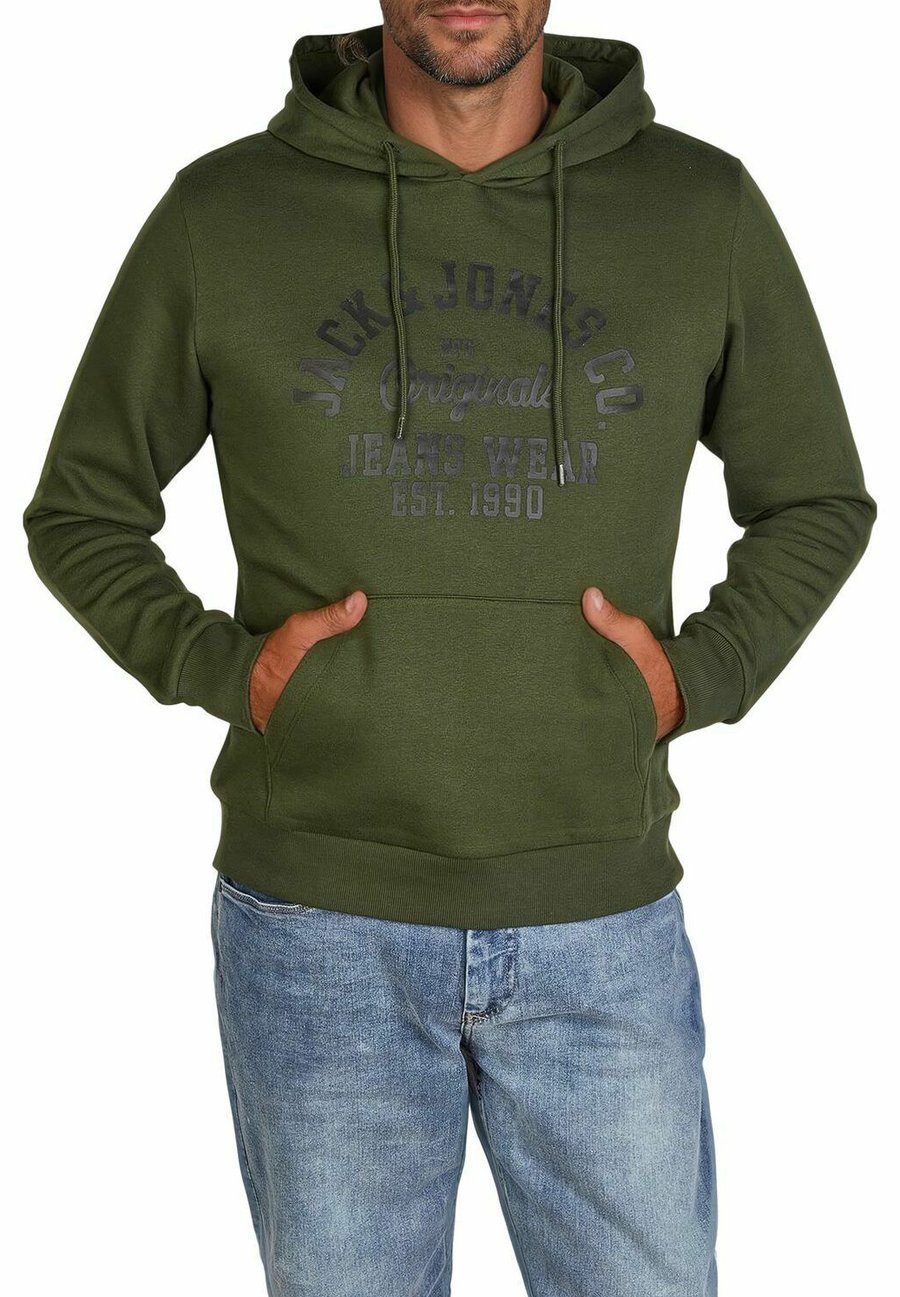 

Худи Jack & Jones Hoodie, Kombu Green/Dark Green