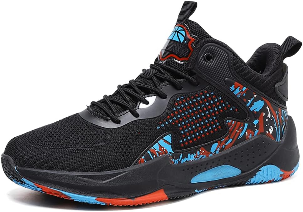 

Мужская обувь Беговые кроссовки Выходная обувь Спортивная обувь Баскетбольные кроссовки Тренировочные кроссовки Модные кеды Yafexin, черный