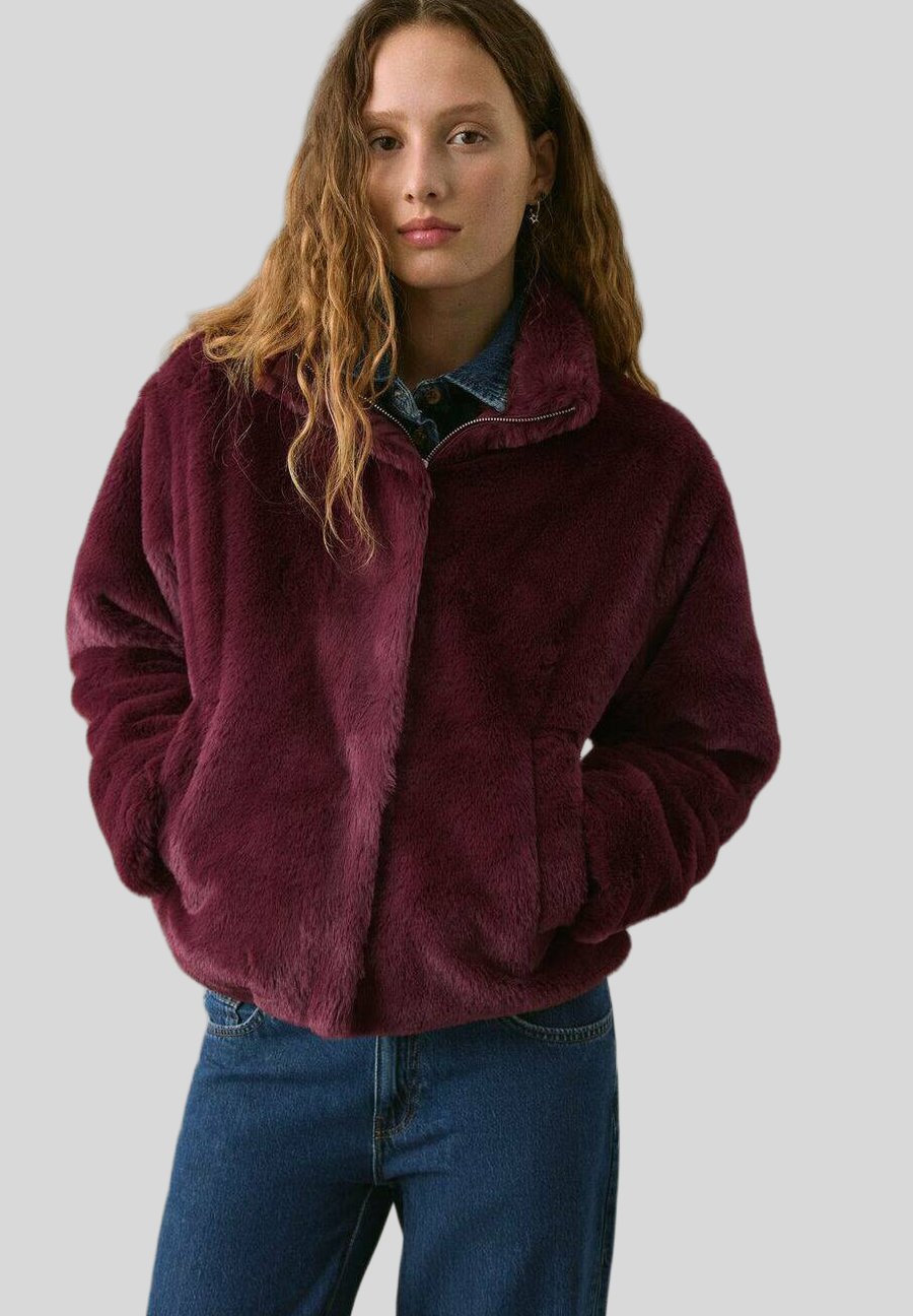 

Зимняя куртка Mango Kids TEEN, Donkerrood/Bordeaux