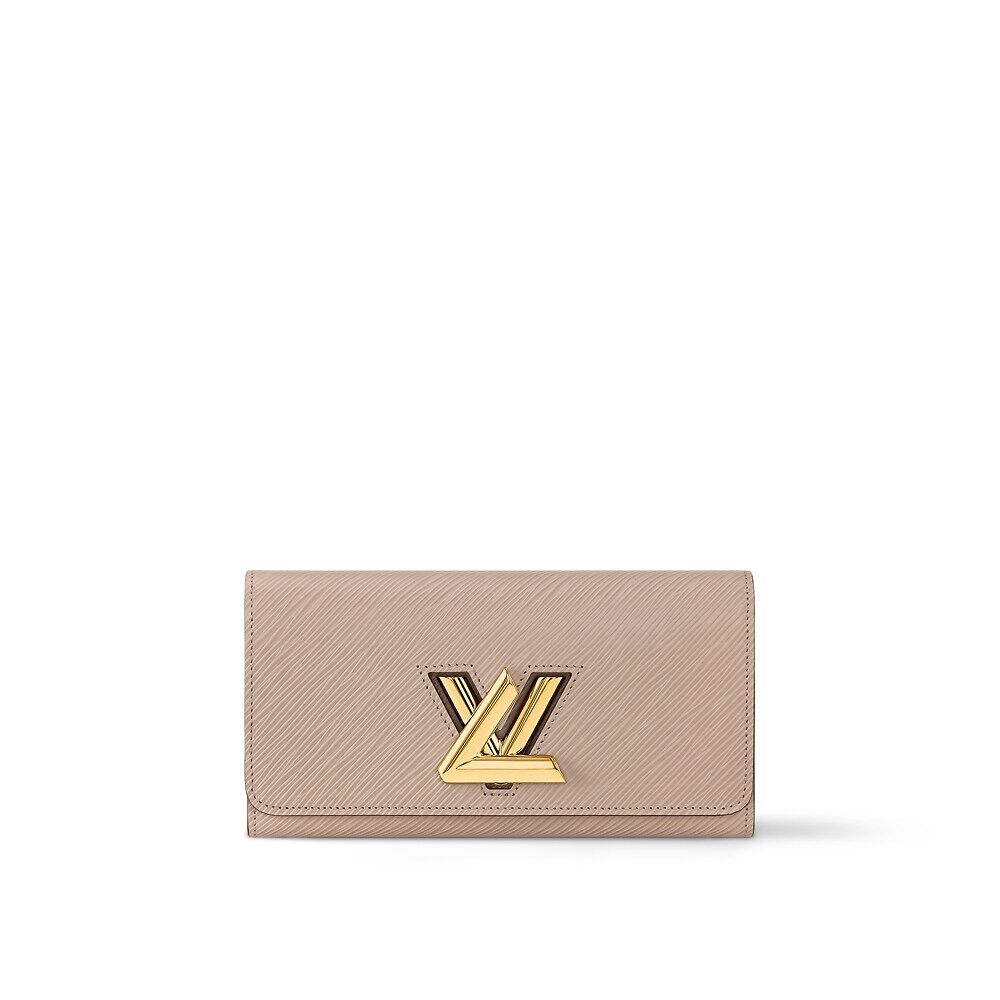 

Кошелек Twist Louis Vuitton, бежевый