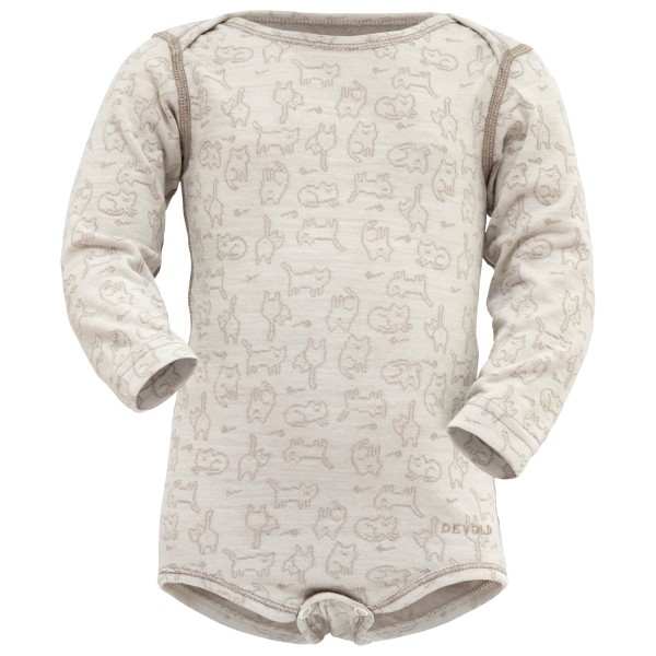 

Baby'S duo active боди меринос - нижнее белье из мериноса Devold, белый