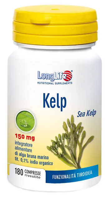 

Longlife Kelp Бурые водоросли 180 таблеток Long Life