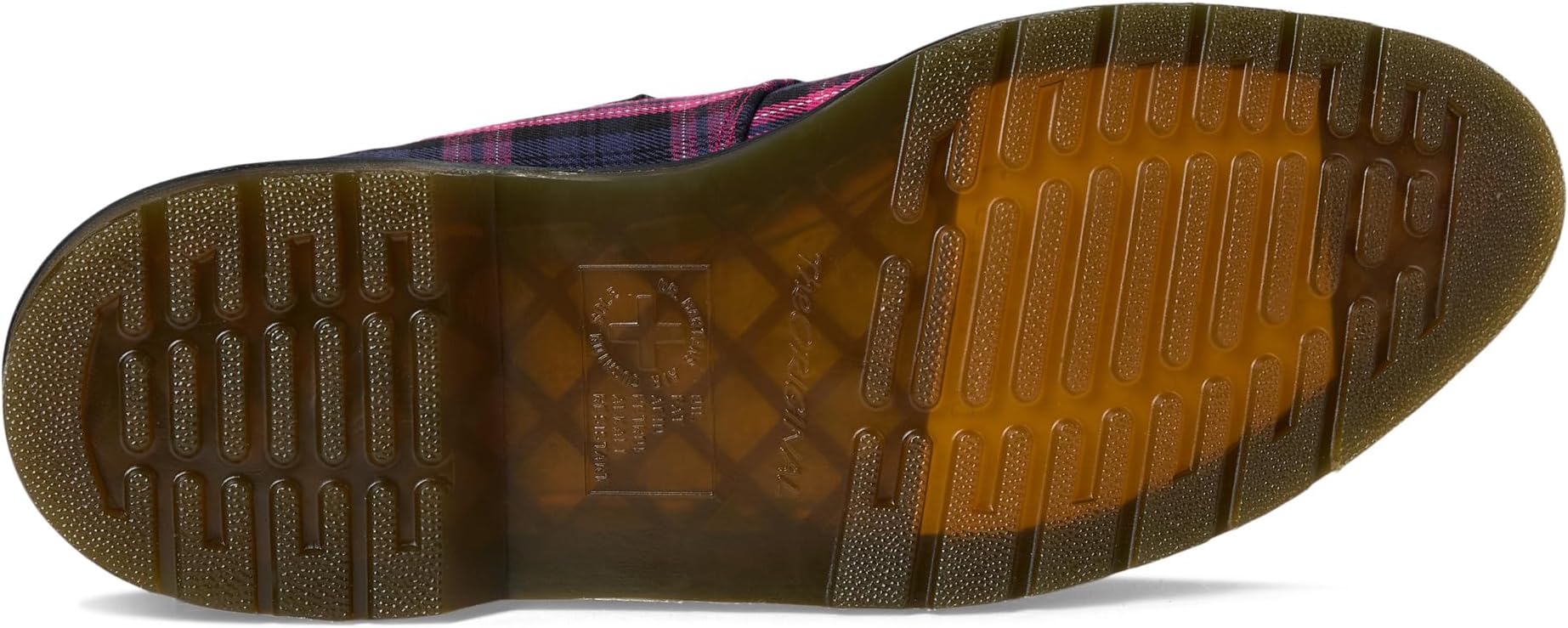 Балетки Dr. Martens Elphie Mary Jane, цвет Black/Pink Multi Tartan — фото 3