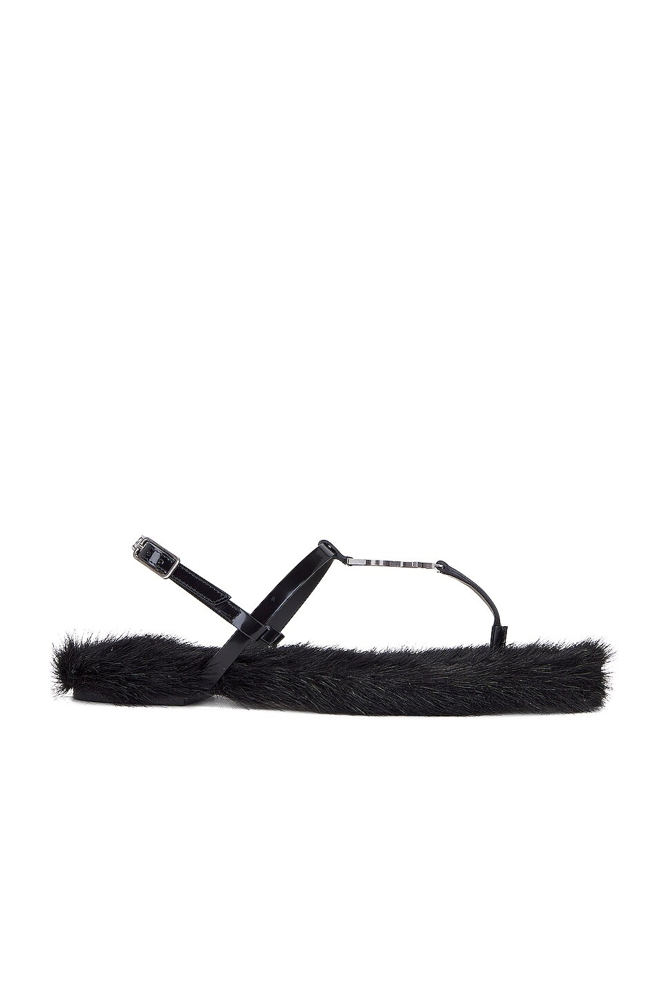 

Сандалии Saint Laurent Cassandra Flat, неро