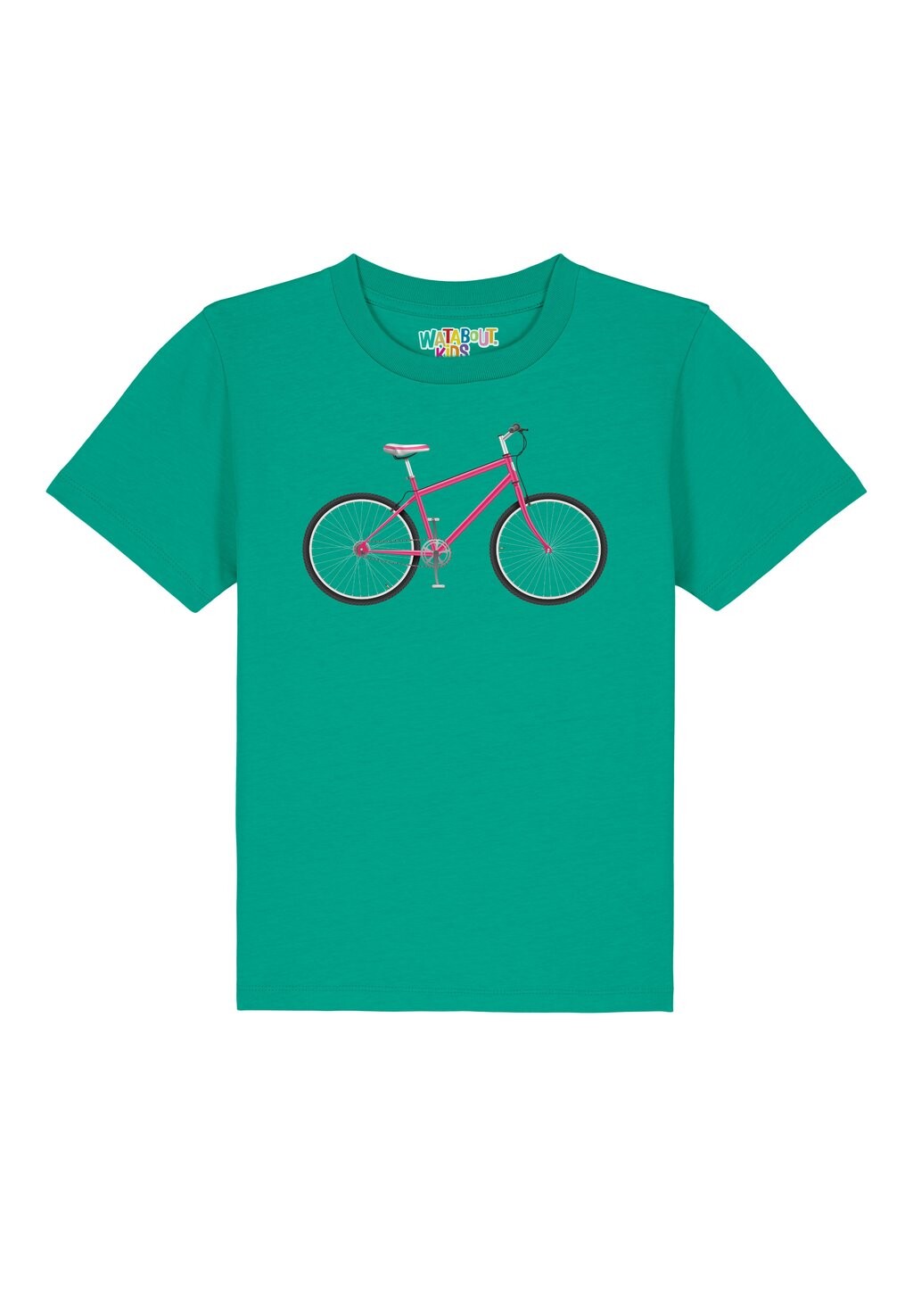 

Футболка с принтом watapparel, зеленый