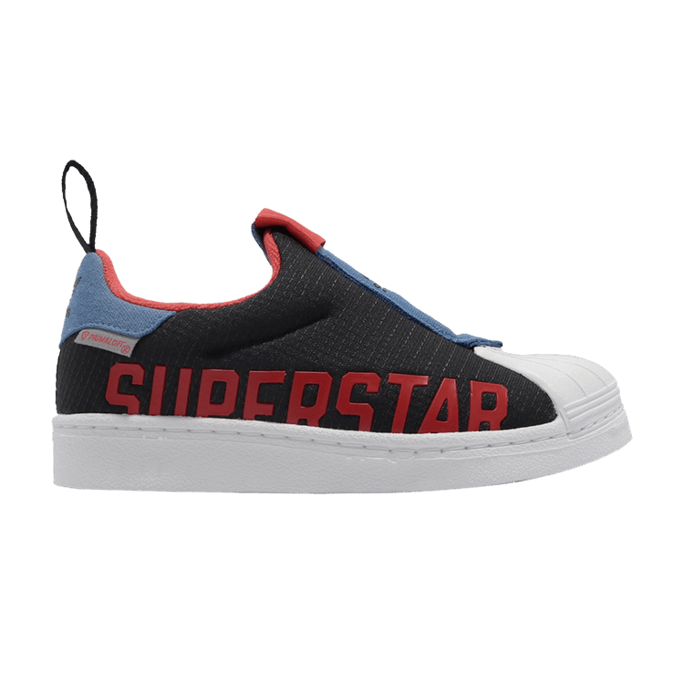 

Кроссовки adidas Superstar 360 X J 'Black Bright Red', черный