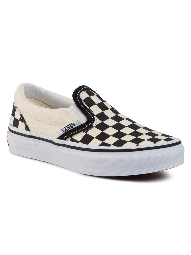 Vans Классические тканевые слипоны VN000ZBUEO11 белого цвета — фото 2