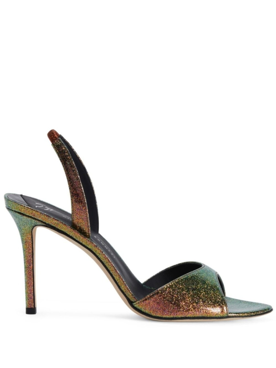 

Giuseppe Zanotti босоножки Lilibeth 85 с ремешком на пятке, разноцветный