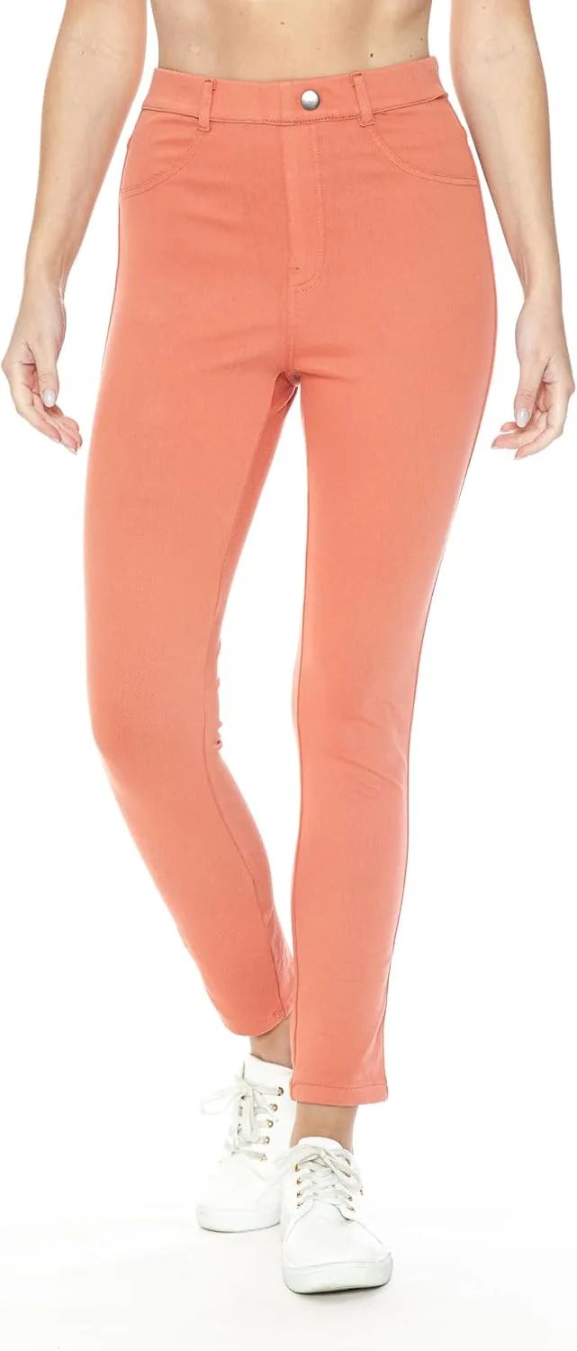 

Леггинсы Depot Women's Stretch Pull-on Skinny Denim Look Leggings Depot