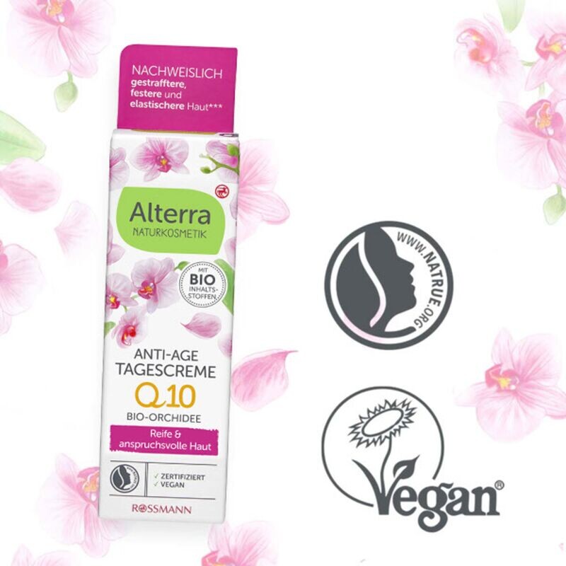 Крем для лица Alterra NATURKOSMETIK — Дневной антивозрастной Орхидея, 50 мл — фото 2