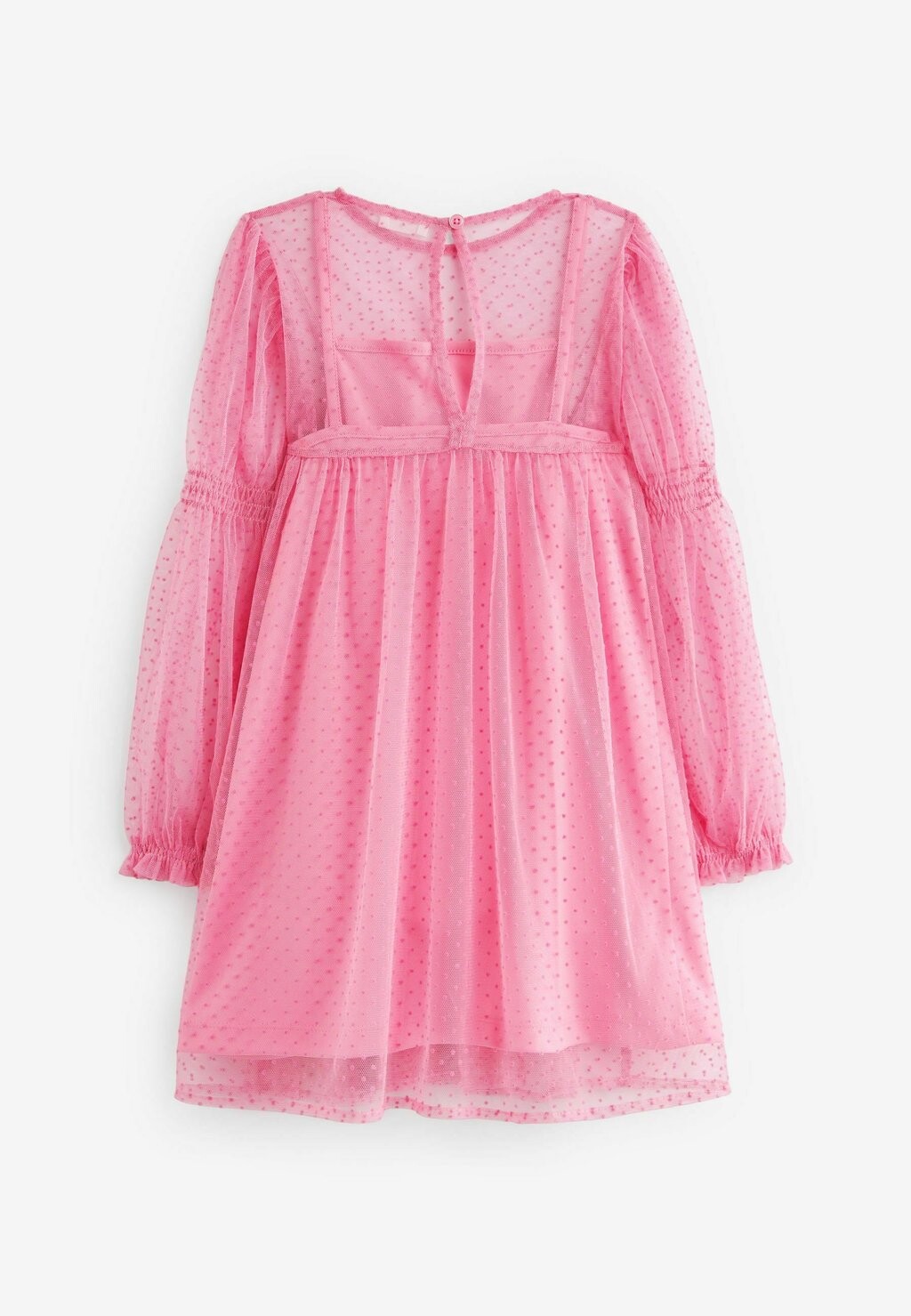 

Коктейльное платье / Вечернее платье Shirred Mesh Dress Next, розовое