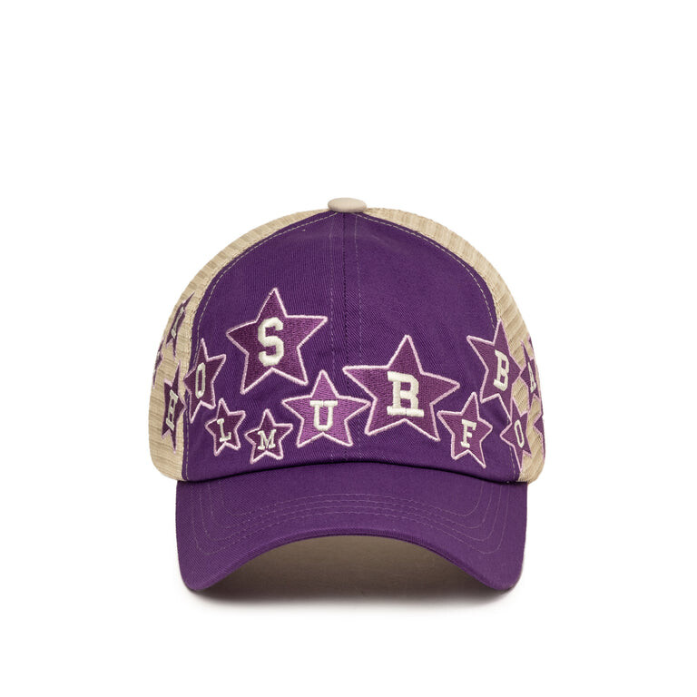 

Бейсболка heli star mesh cap Stockholm Surfboard Club, фиолетовый