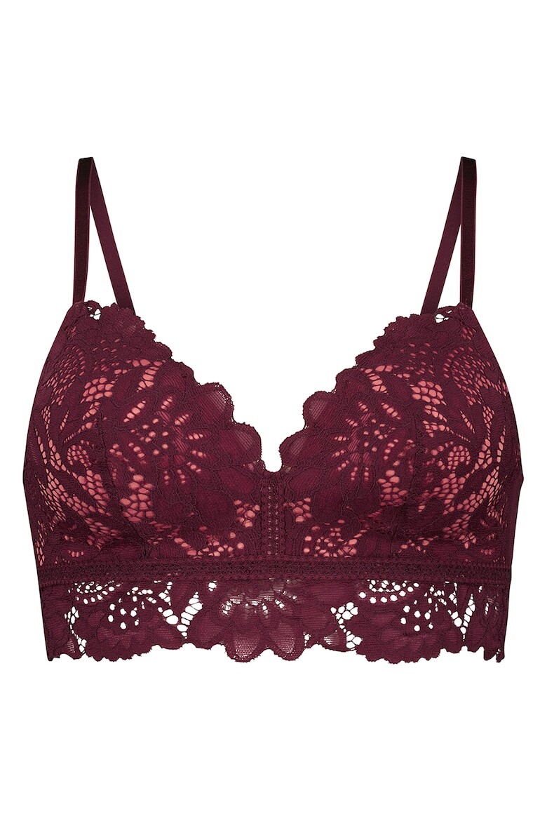 

Удлиненный кружевной бюстгальтер Shiloh с подкладкой Hunkemoller, фиолетовый