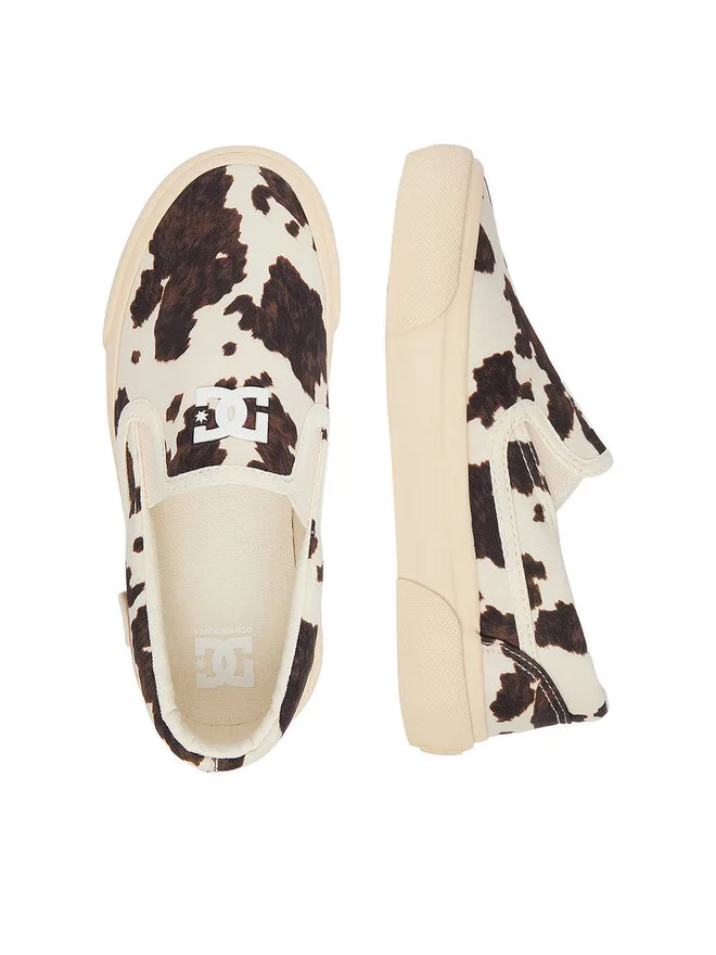 DC Shoes Тканевые кроссовки CEO-LEA-BDB-DC006-DZ бежевые — фото 4