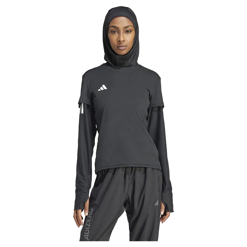 

Лонгслив adidas Adizero Essentials, черный