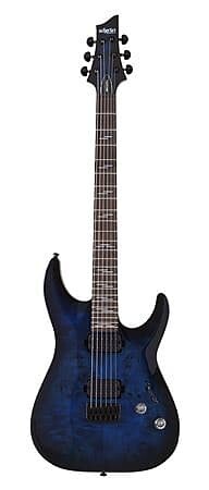 

Электрогитара Schecter Omen Elite-6 Electric Guitar See Thru Blue Burst