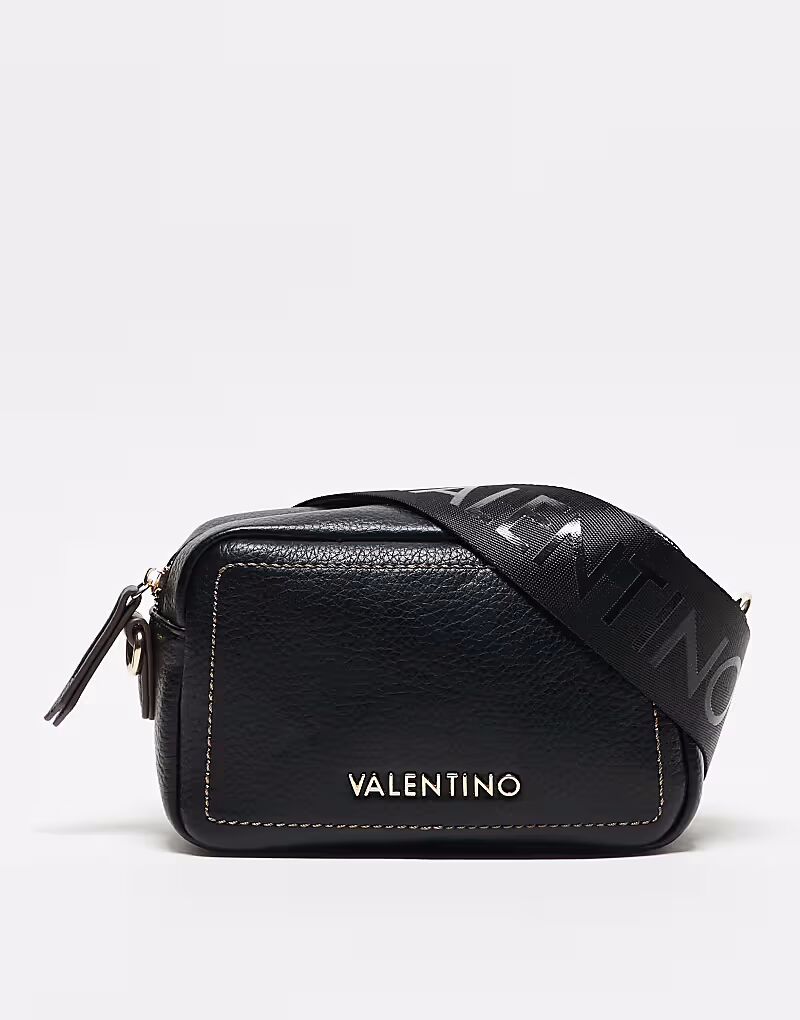 

Сумка для фотокамеры Valentino Samantha с контрастной строчкой черного цвета Valentino Bags