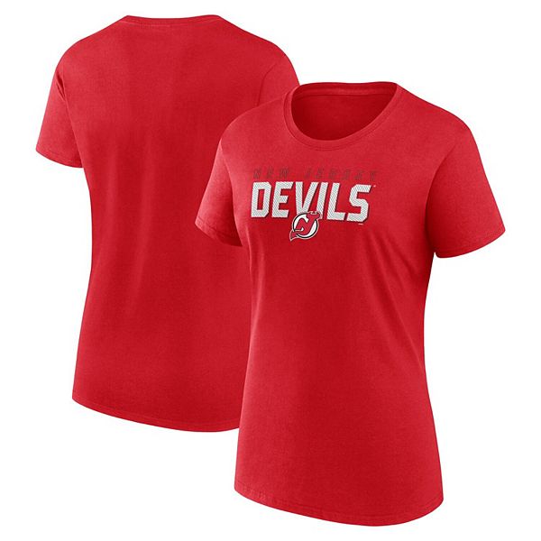

Женская красная футболка New Jersey Devils с круглым вырезом Unbranded, Красный, Женская красная футболка New Jersey Devils с круглым вырезом Unbranded