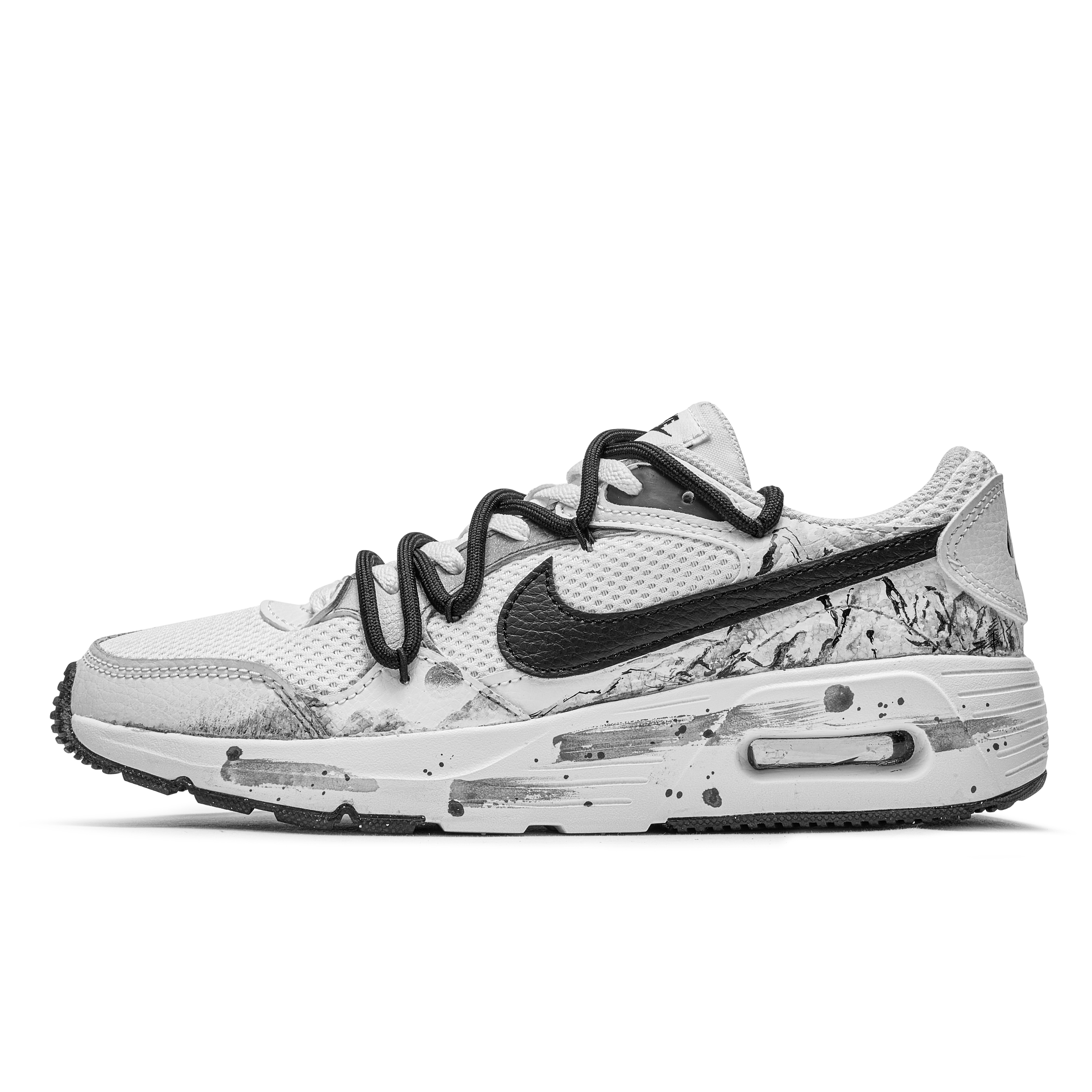 

Кроссовки Air Max SC мужские низкие черные/белые Nike