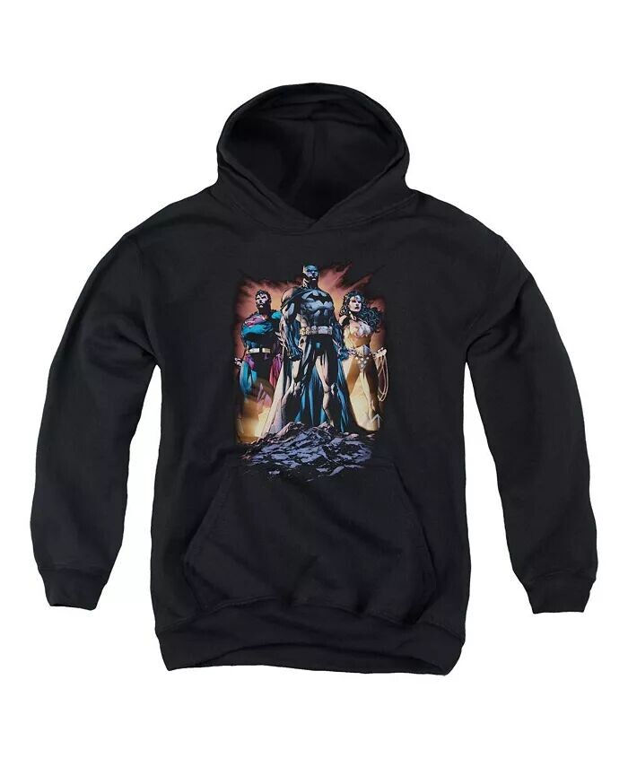 

Толстовка с капюшоном Boys of America Youth Take A Stand Justice League, черный