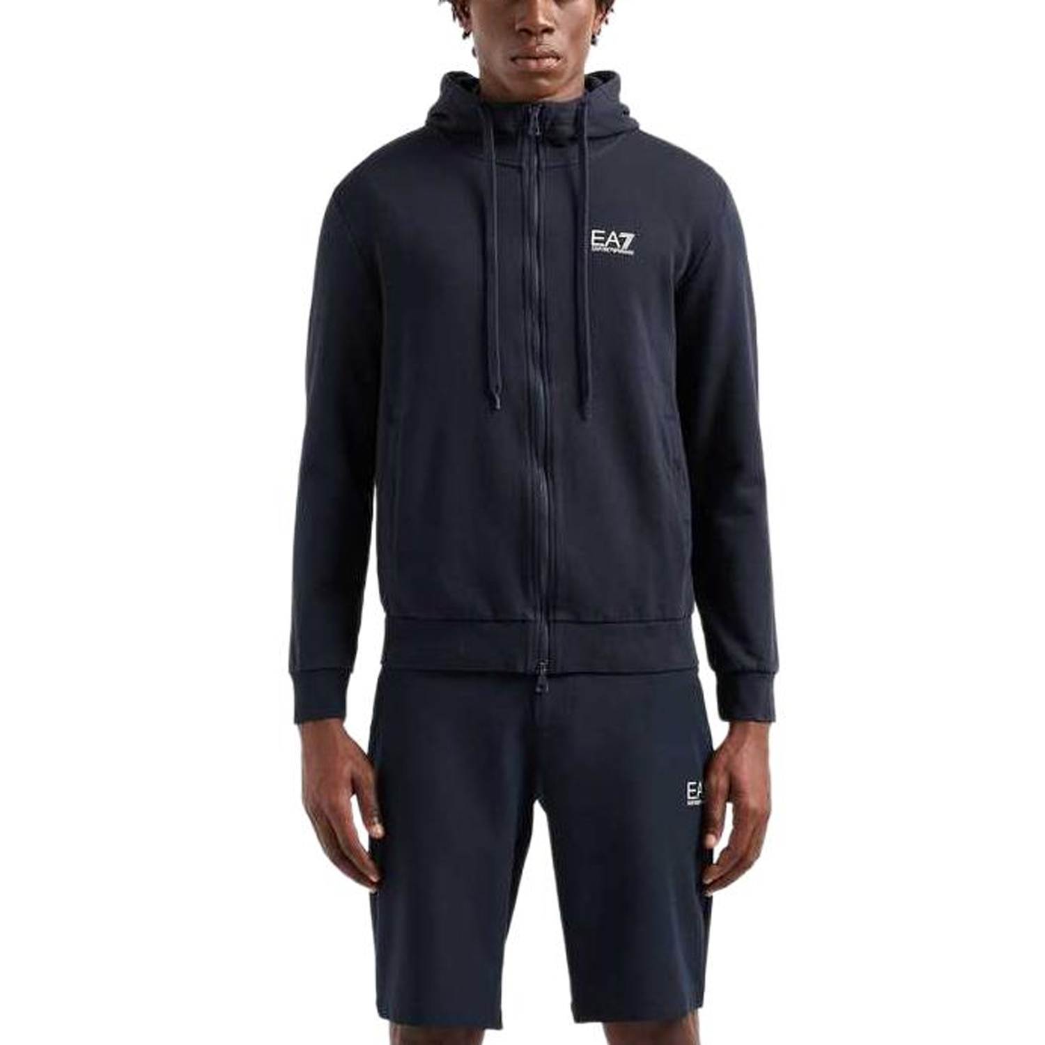 EMPORIO ARMANI Толстовка EA FW24 мужская navy blue — фото 4