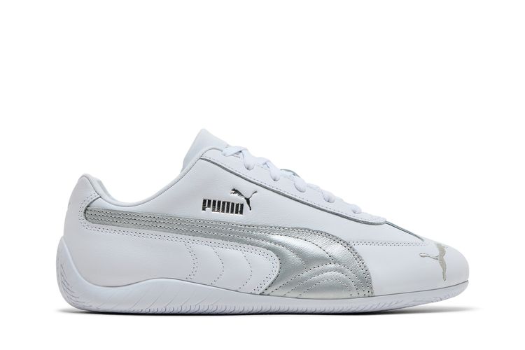 

Кроссовки Speedcat Leather 'White Silver', белый