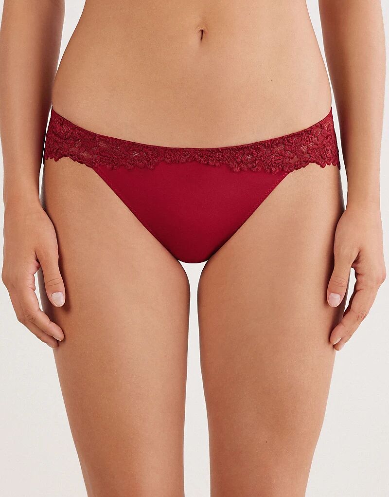 

Трусики Intimissimi Pretty Flowers красного цвета с сургучом