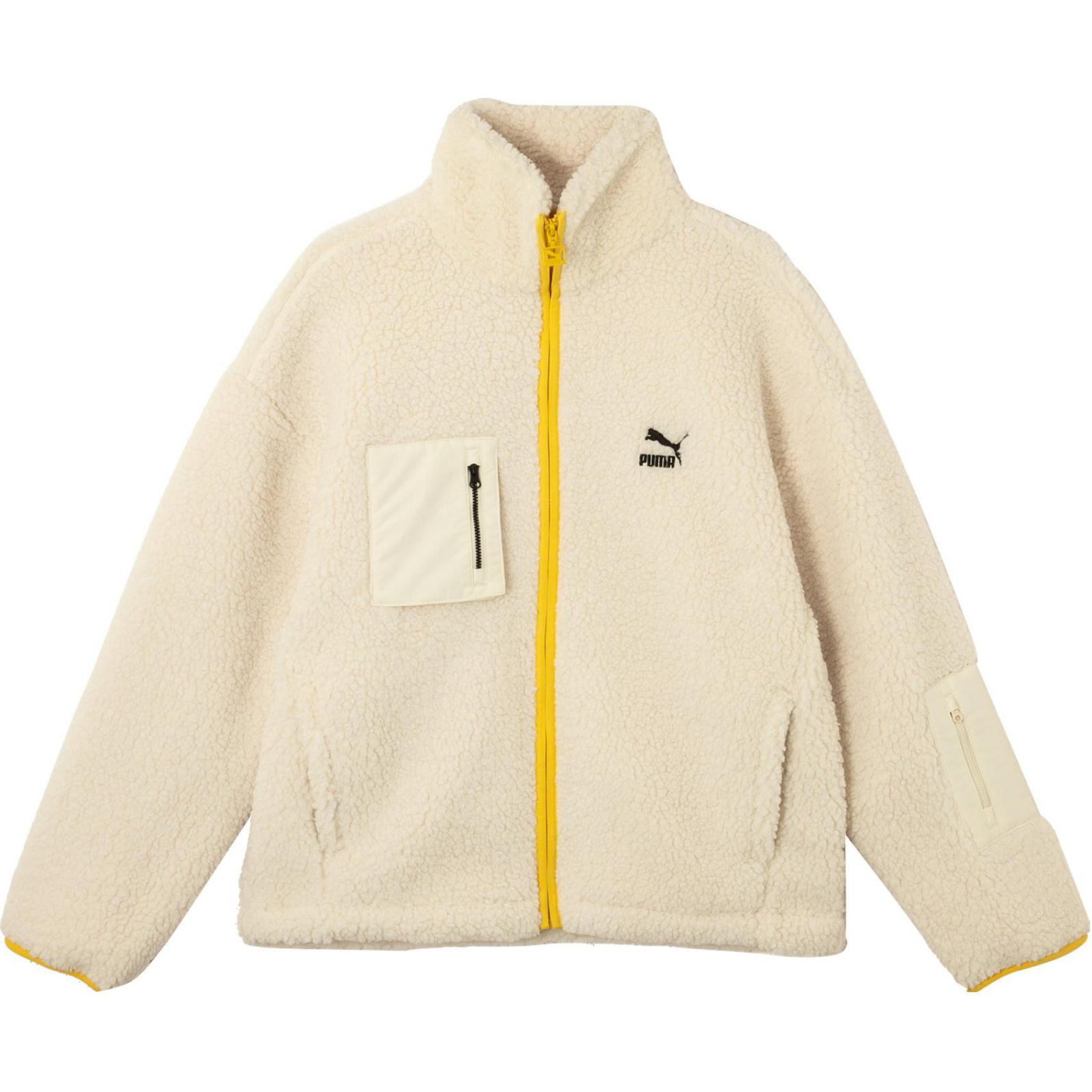 

Пальто мужское бархатное цвета экрю PUMA, Ecru, Белый, Пальто мужское бархатное цвета экрю PUMA, Ecru
