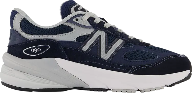 

Кроссовки 990v6 Little Kid X-Wide 'Navy', синий