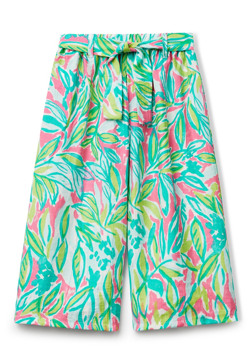 

Брюки TROPICAL PRINT United Colors of Benetton, мультиколор