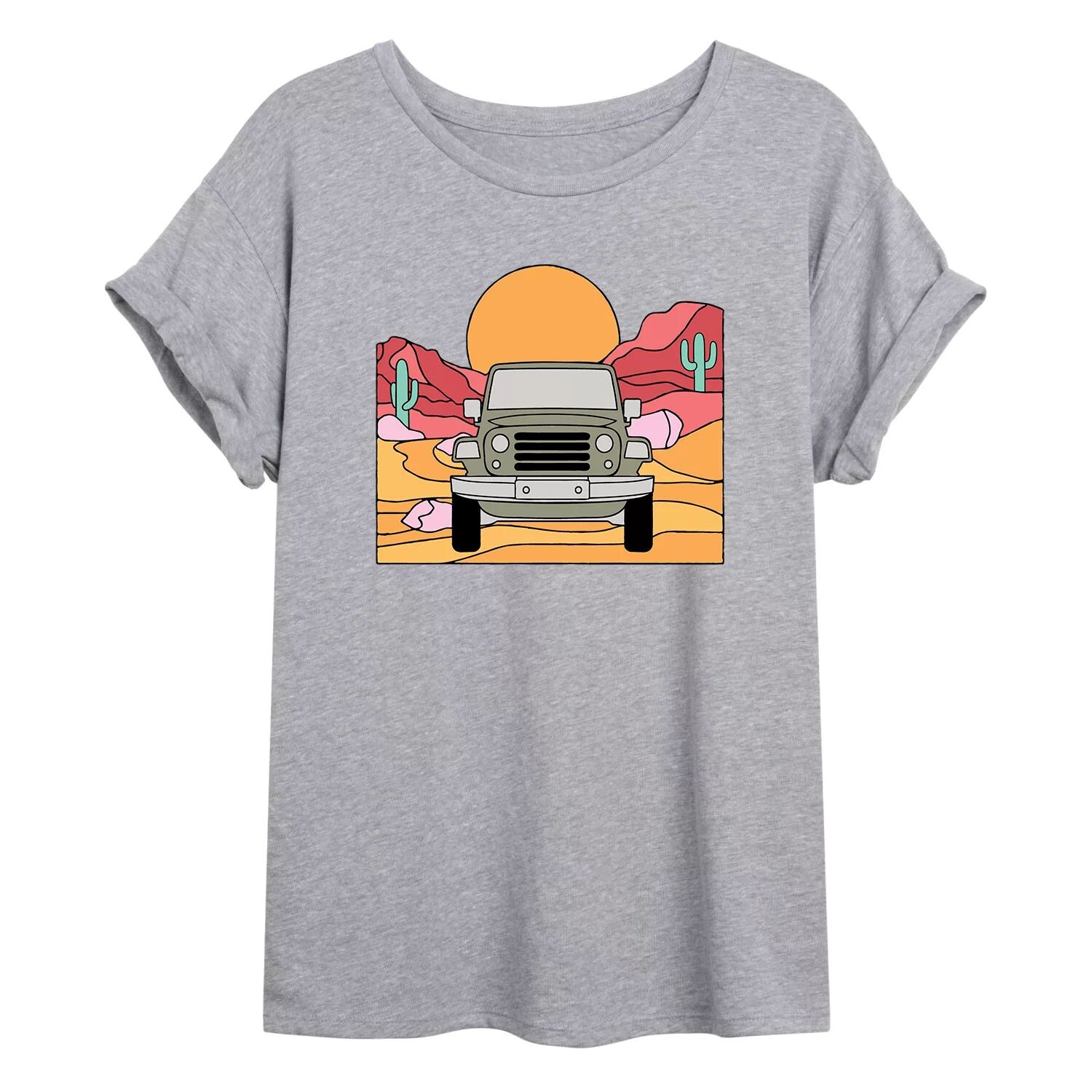 

Детская футболка большого размера с рисунком Desert Vehicle Licensed Character